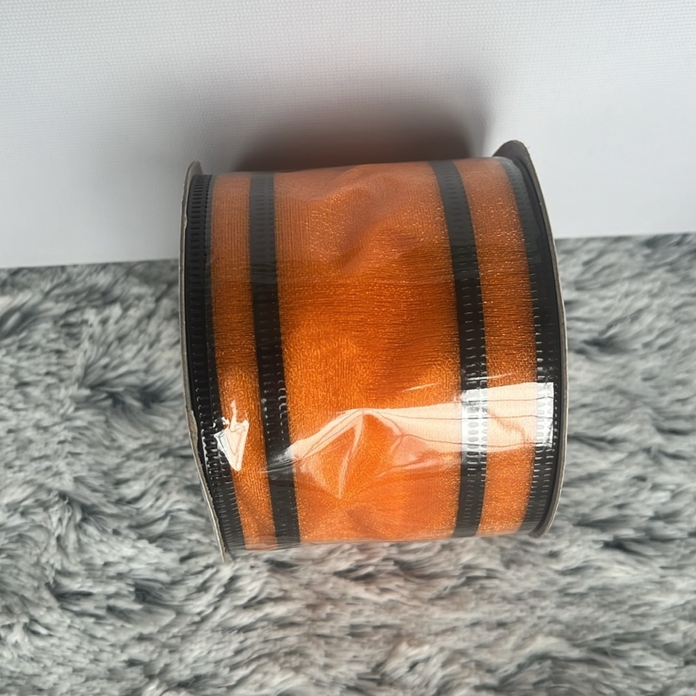 10 spools of Fall Pattern/Colors Ribbon Set - Picture 4 of 8